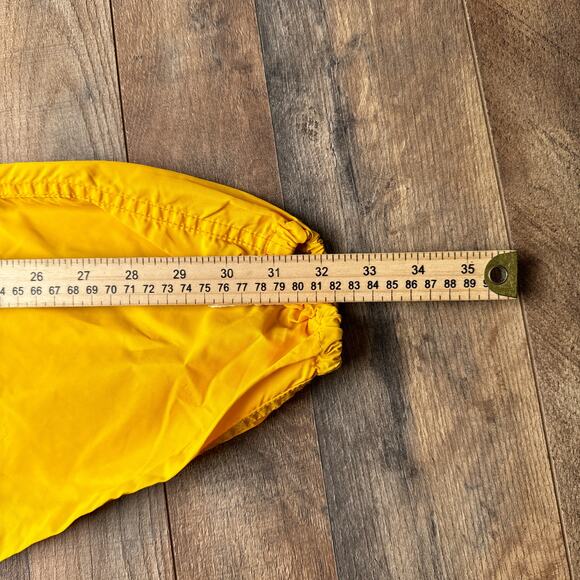 Vintage 70s Russell Georgia Tech Windbreaker Men's Size Large Yellow 4775‎ - Picture 13 of 14